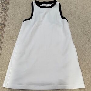 Stylish White and Black  Dress